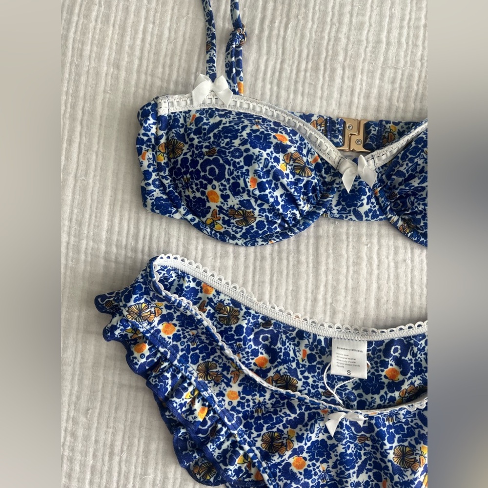 Strawberry Milk Mob Bikini Set